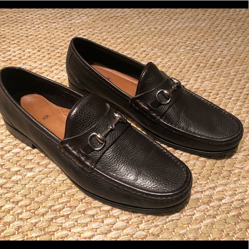 Martin Dingman dark brown loafers
